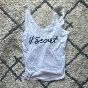 Victoria's Secret White Tank Top